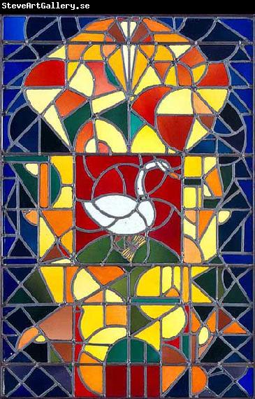 Theo van Doesburg Stained-glass Composition I.